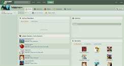 Desktop Screenshot of luigigroup.deviantart.com