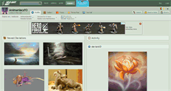 Desktop Screenshot of animaniacs93.deviantart.com