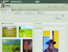 Tablet Screenshot of pishum.deviantart.com