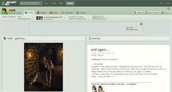 Desktop Screenshot of noot.deviantart.com