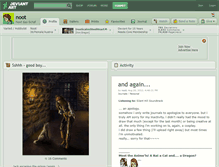 Tablet Screenshot of noot.deviantart.com