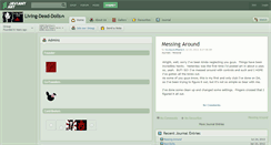 Desktop Screenshot of living-dead-dolls.deviantart.com