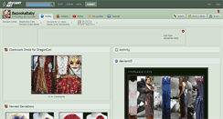 Desktop Screenshot of bazookababy.deviantart.com