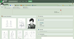 Desktop Screenshot of omofan.deviantart.com