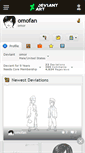 Mobile Screenshot of omofan.deviantart.com