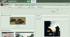 Desktop Screenshot of doubleart.deviantart.com