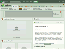Tablet Screenshot of jockbock.deviantart.com