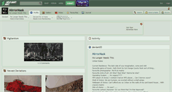Desktop Screenshot of mirrormask.deviantart.com