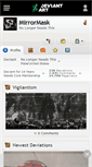 Mobile Screenshot of mirrormask.deviantart.com