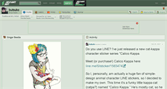 Desktop Screenshot of butsuko.deviantart.com