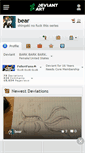Mobile Screenshot of bear.deviantart.com