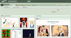 Desktop Screenshot of kana-love.deviantart.com