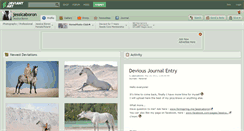 Desktop Screenshot of jessicaboron.deviantart.com