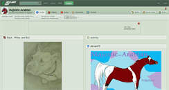 Desktop Screenshot of majestic-arabian.deviantart.com