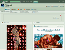 Tablet Screenshot of jthmfreak.deviantart.com