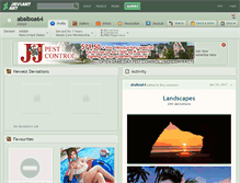 Tablet Screenshot of abalboa64.deviantart.com