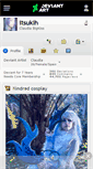 Mobile Screenshot of itsukih.deviantart.com