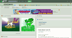 Desktop Screenshot of amberdragonez.deviantart.com