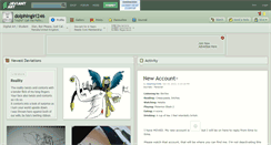 Desktop Screenshot of dolphingirl246.deviantart.com