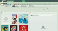 Desktop Screenshot of mathiole.deviantart.com