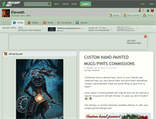 Tablet Screenshot of eleweth.deviantart.com