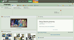 Desktop Screenshot of helgafuggly.deviantart.com