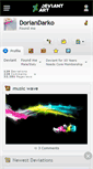 Mobile Screenshot of doriandarko.deviantart.com