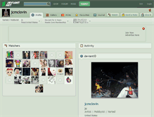 Tablet Screenshot of jcmclovin.deviantart.com