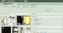 Desktop Screenshot of marzipanmassacre.deviantart.com