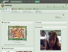 Tablet Screenshot of inkcircles.deviantart.com