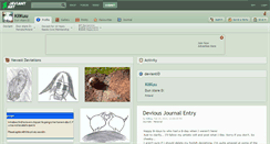 Desktop Screenshot of kiikuu.deviantart.com