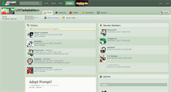 Desktop Screenshot of lov3adoptables.deviantart.com
