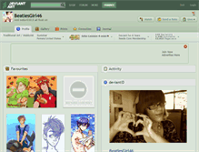 Tablet Screenshot of beatlesgirl46.deviantart.com