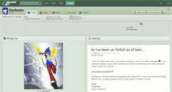 Desktop Screenshot of elecrockin.deviantart.com