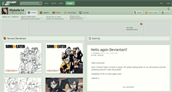 Desktop Screenshot of lillybelle14.deviantart.com