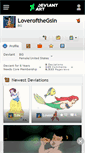Mobile Screenshot of loverofthegsin.deviantart.com