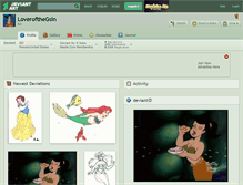 Tablet Screenshot of loverofthegsin.deviantart.com