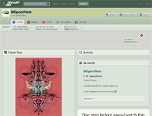 Tablet Screenshot of imspeechless.deviantart.com