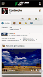 Mobile Screenshot of contrecto.deviantart.com