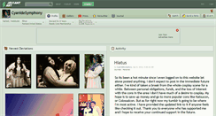 Desktop Screenshot of cyanidesymphony.deviantart.com