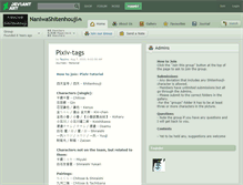 Tablet Screenshot of naniwashitenhouji.deviantart.com