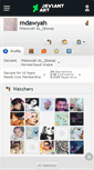 Mobile Screenshot of mdawyah.deviantart.com