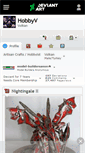 Mobile Screenshot of hobbyv.deviantart.com