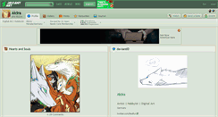 Desktop Screenshot of alcira.deviantart.com