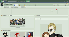 Desktop Screenshot of biohazard-steph.deviantart.com