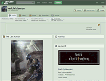 Tablet Screenshot of karichristensen.deviantart.com