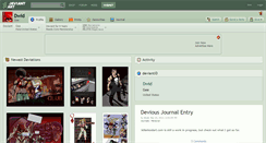 Desktop Screenshot of dwid.deviantart.com