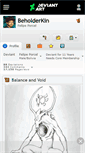 Mobile Screenshot of beholderkin.deviantart.com