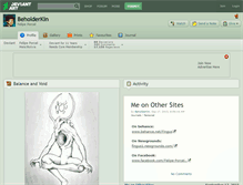 Tablet Screenshot of beholderkin.deviantart.com