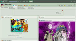 Desktop Screenshot of galaxyzento.deviantart.com